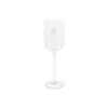Red wine glass
