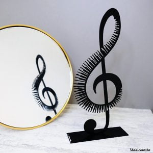 Cause Music Is My bestfriend - Steel Decor