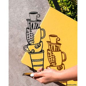 Dear Coffee, I Love You! - Steel Decor