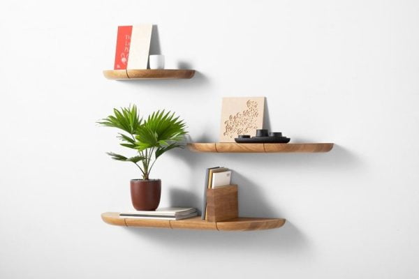 Float Oak wall shelf - Image 4