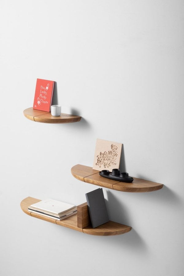 Float Oak wall shelf - Image 5