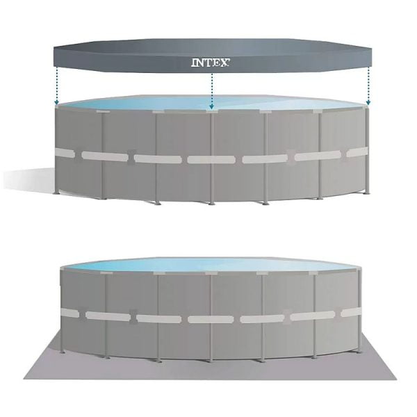 Intex - Ultra XTR Frame Pool 488 x 122 cm Steel Frame Complete Set - Image 4