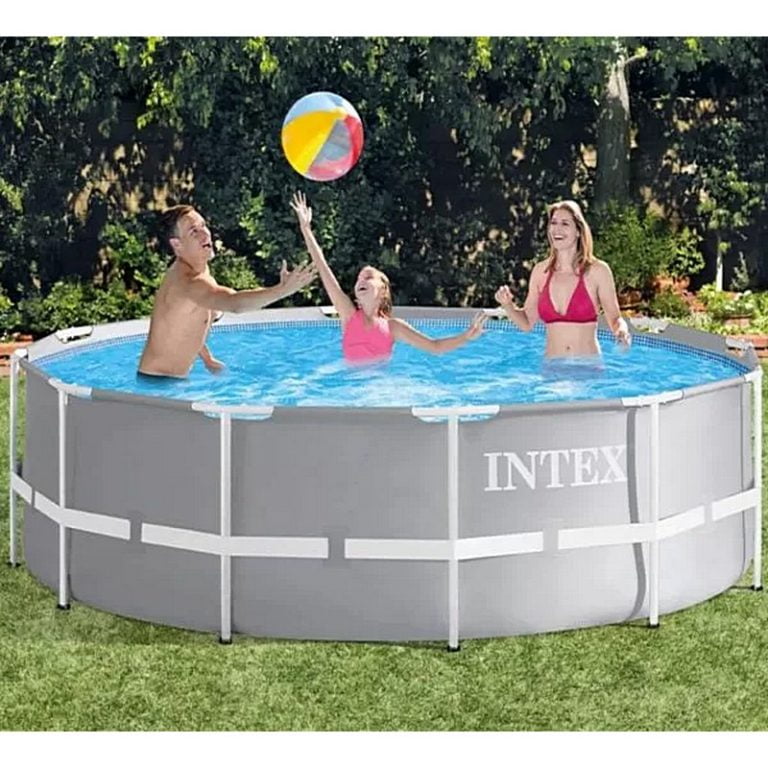 Intex Prism Frame Pool, 366 x 99 Cm, Set Of 13 Pieces Wonderbayt