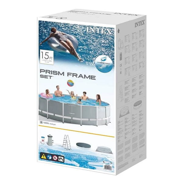 Intex - Prism Frame Pool Set, 457 x 122 cm - Image 6