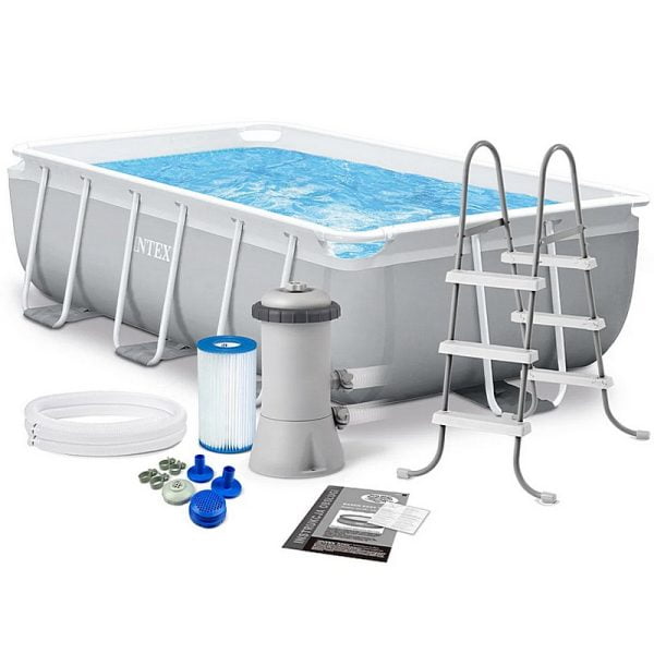 Intex - Prism Rectangular Frame Pool Set, 300 x 175 x 80 cm