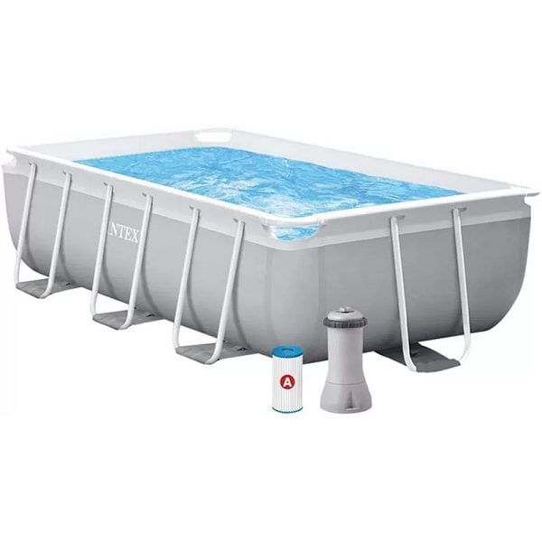 Intex - Prism Rectangular Frame Pool Set, 300 x 175 x 80 cm - Image 5