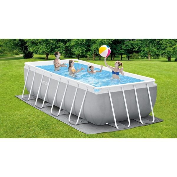 Intex - Prism Rectangular Frame Pool Set, 488 x 244 x 107 cm - Image 2