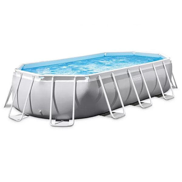 Intex - Prism Oval Frame Pool Set, 610 x 305 x 122 cm - Image 11