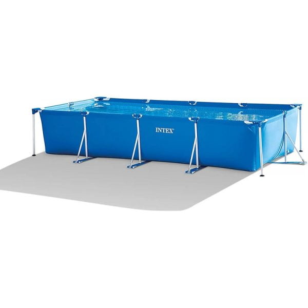 Intex - Rectangular Frame Pool with Filter, 450 x 220 x 84 cm - Image 2