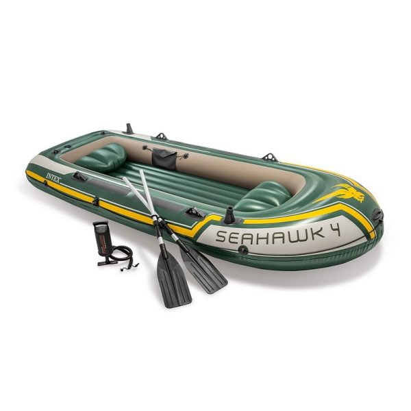Intex - Seahawk 4 Inflatable Boat Set - 480Kg Capacity - Image 3