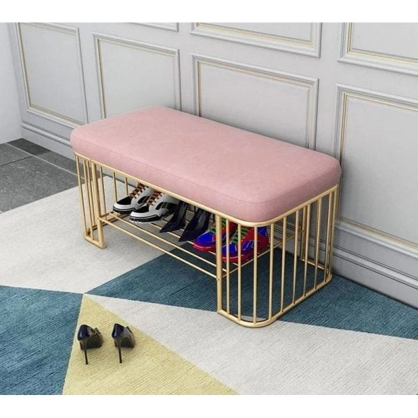 LATVI - Bench With Shoe Rack