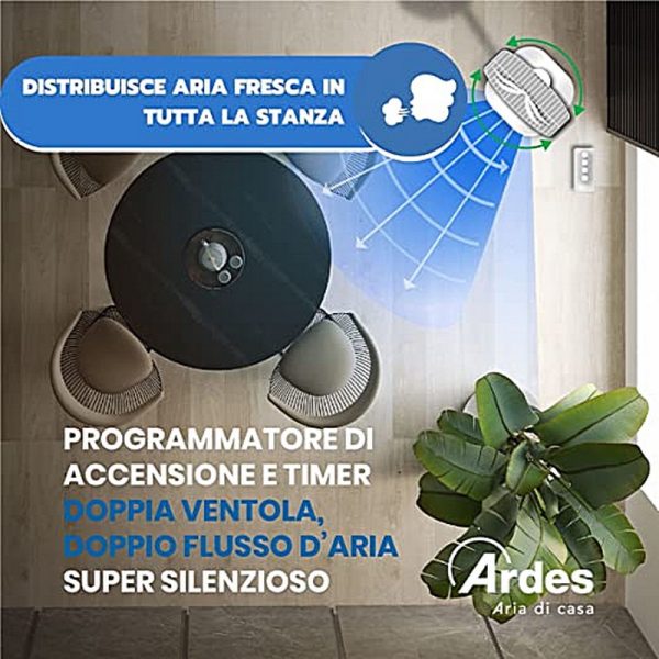 Ardes - Cierzo - Touch Circulator Fan - Image 8