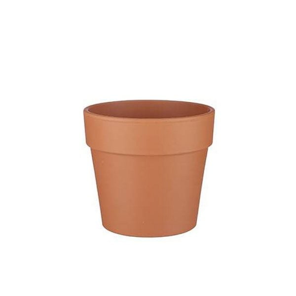 Carina round pot terracotta