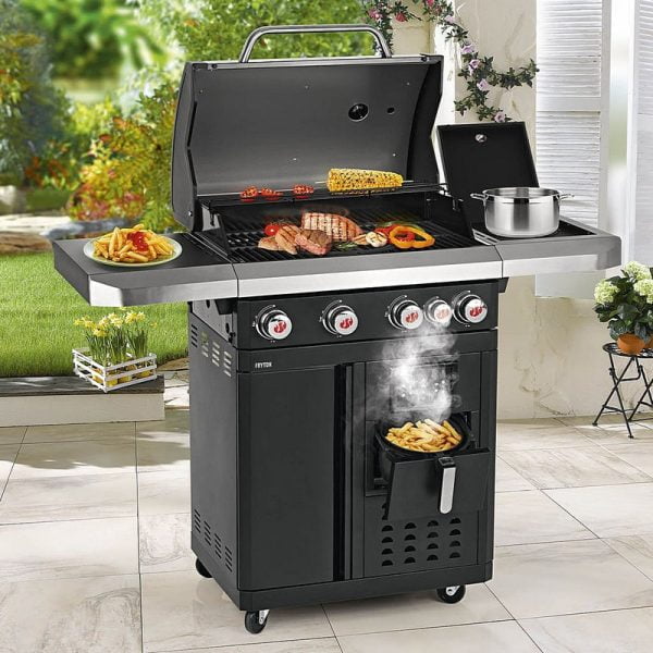 Landmann - Fryton Cook 4.1 Gas BBQ with Air Fryer - Image 3