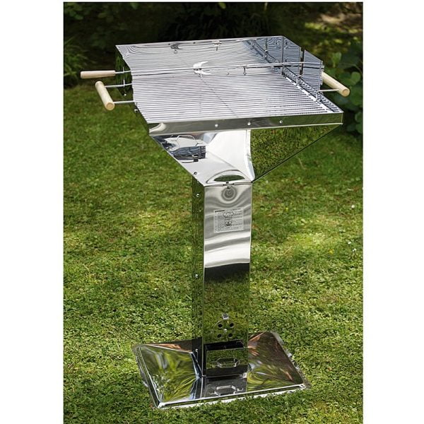 Landmann - Stainless Steel Square Pedestal BBQ - Image 2