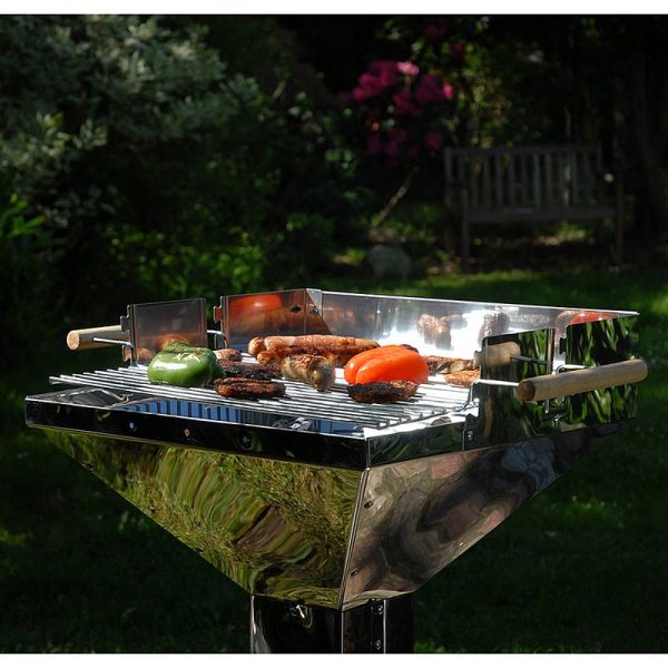 Landmann - Stainless Steel Square Pedestal BBQ - Image 3