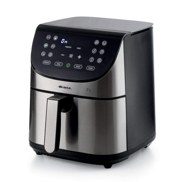 Ariete Digital Air Fryer, 7L, Stainless Steel, 1800W