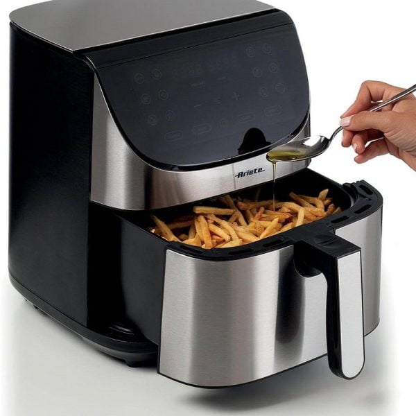 Ariete Digital Air Fryer, 7L, Stainless Steel, 1800W - Image 2