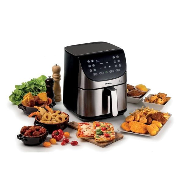 Ariete Digital Air Fryer, 7L, Stainless Steel, 1800W - Image 4