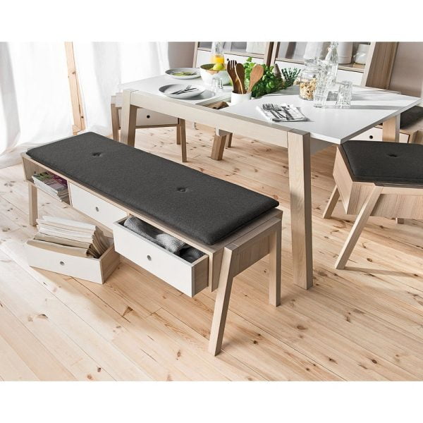 Vox Spot Bench with 3 drawers - Image 3