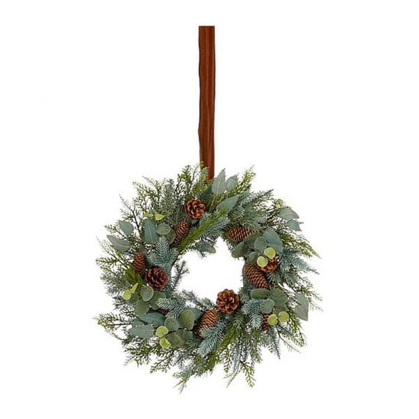 Wreath with ribbon