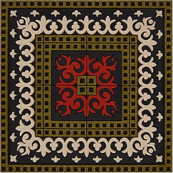 Coaster Sejjadeh Zen Red 6pcs