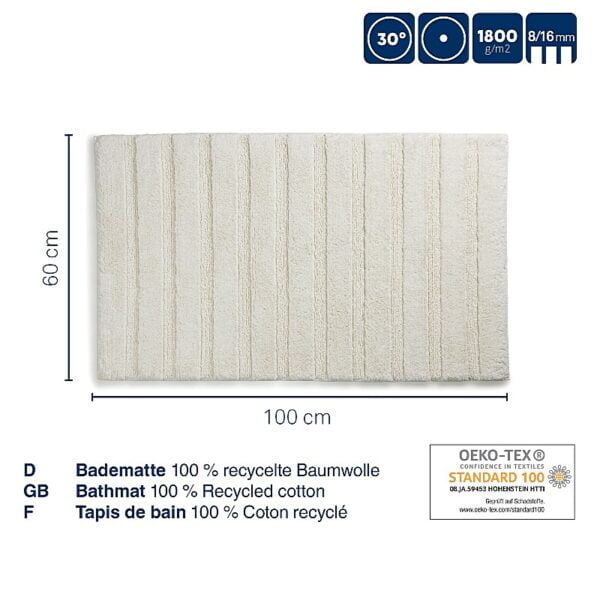 Kela Bathmat Megan 100x60cm - Image 3