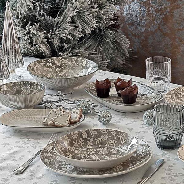 Tognana Table Set 18pcs Madison Foliage - Image 3