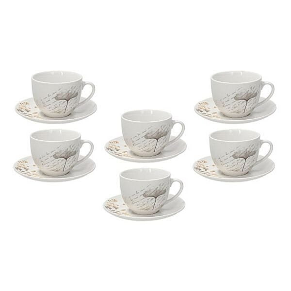 Tognana Set 6 Tea Cup & Saucer Madison Poesia