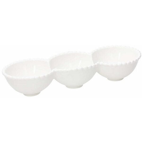 Tognana 3 Appetizer bowls Ornament Pearl