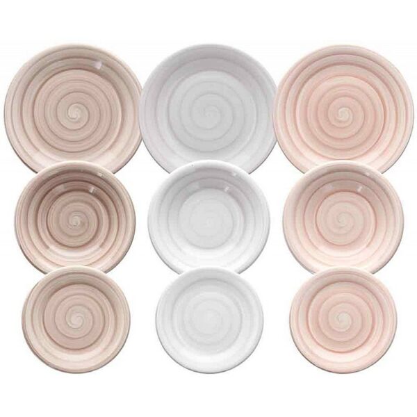 Tognana Table Set 18pcs Sabrina Cipria