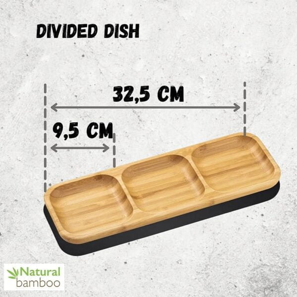 Bamboo Divided Dish