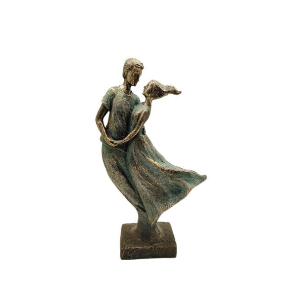 Dancing Couple Statue - Polyresin