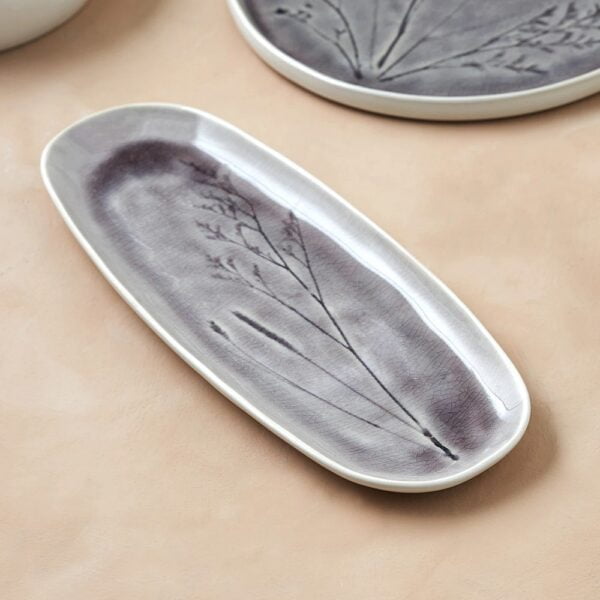 Fleurs Oval Plate 30cm