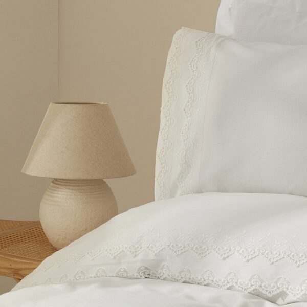 Tina Double Lace Duvet Cover Set - Image 2