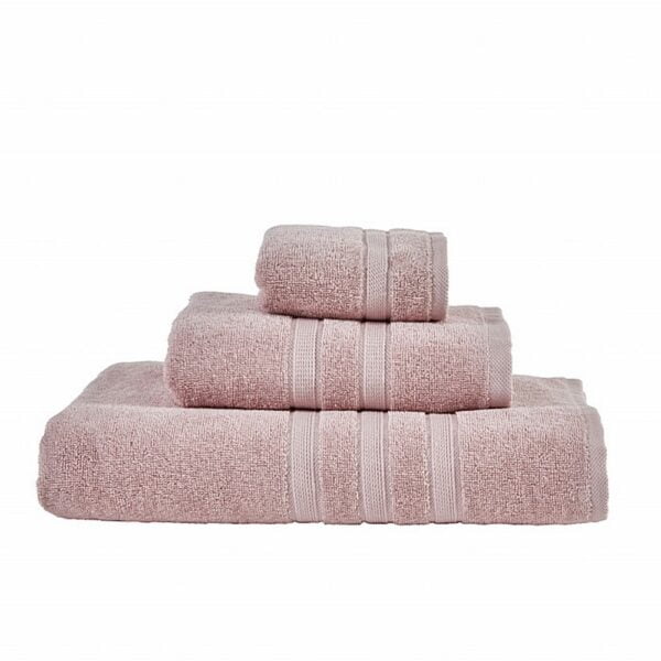 Comfort Touch Plain Cotton Towel Pink