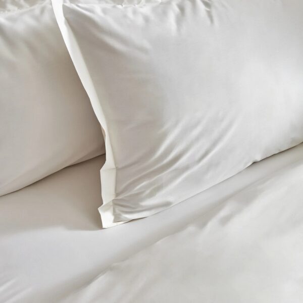 Cool Touch Stripe Double Duvet Cover Set - Image 4