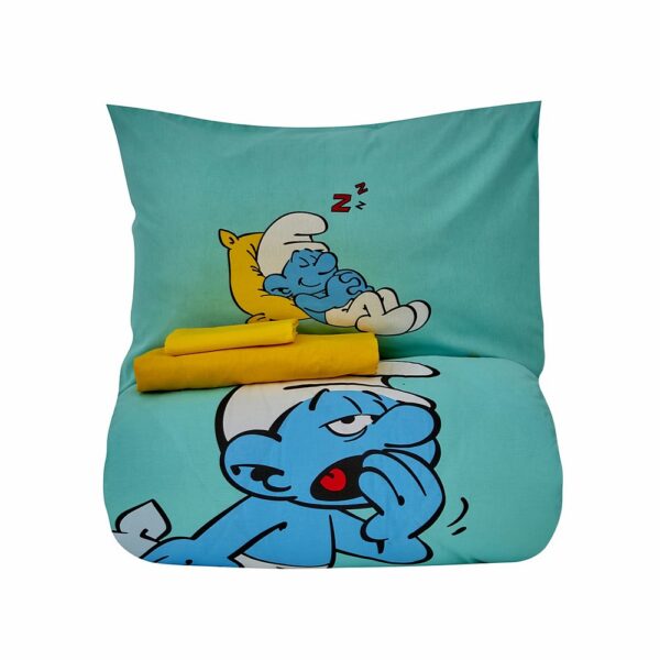 Smurfs Sleepy Smurf Single Duvet Cover Set - Image 8