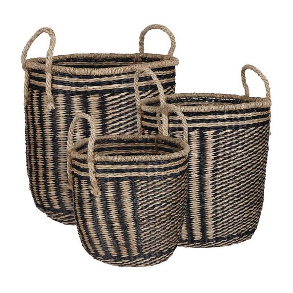 Basket round black