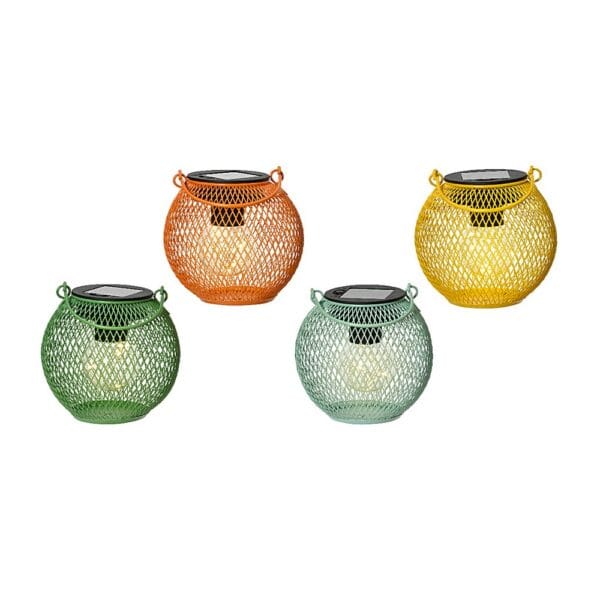 Solar lantern iron steady