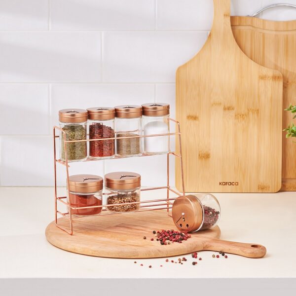 Top Copper 8pc Spice Set