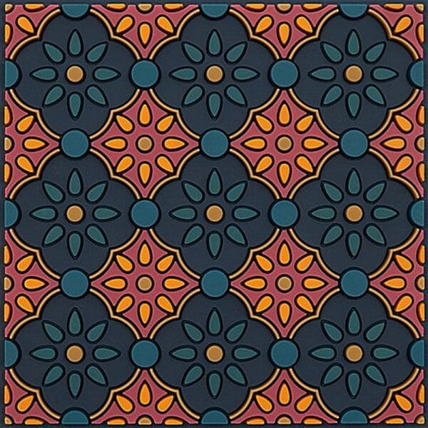 Coaster Zahra Orange - 1pc