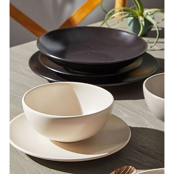 Tognana Dinner Plates Ritual Nero - Image 2