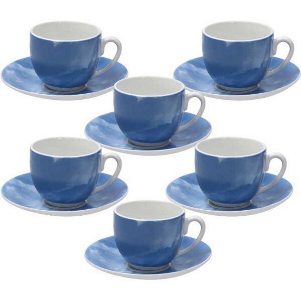 Tognana Set of 6 Coffee Cups Sfera Colorplay