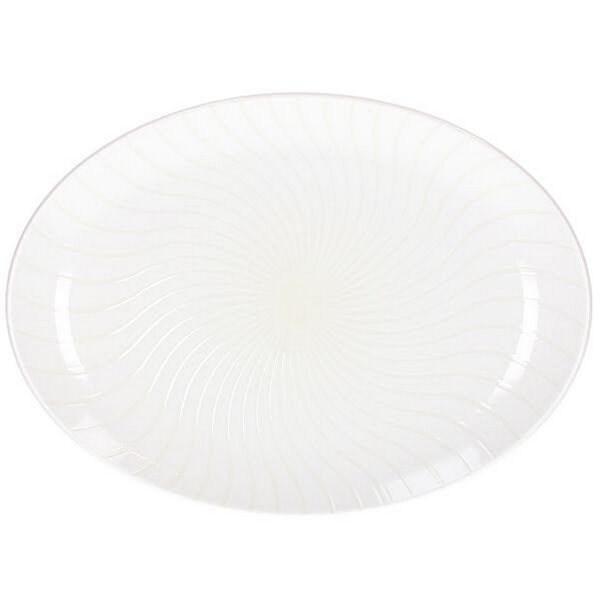 Tognana Serving Oval Plate Ivory