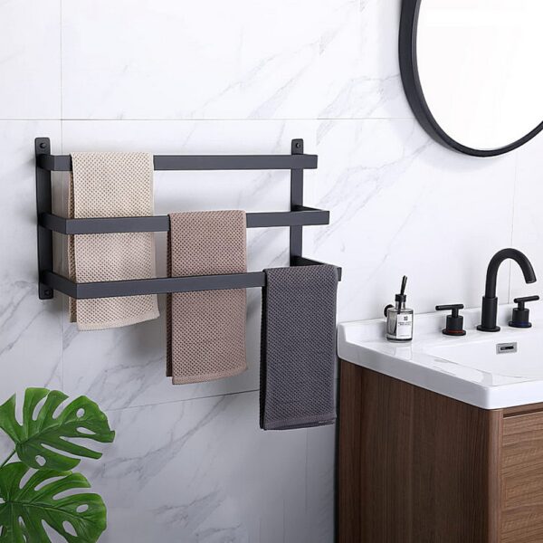 Trinity Bathroom Towel Holder - Image 2