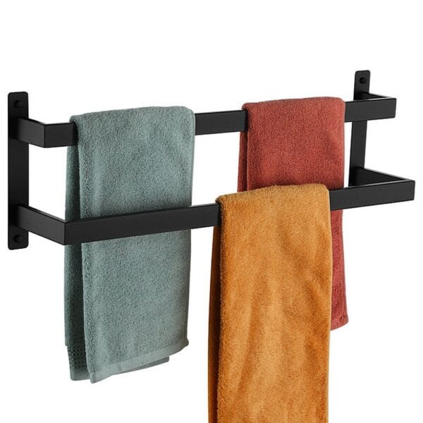 Binary Bathroom Towel Holder