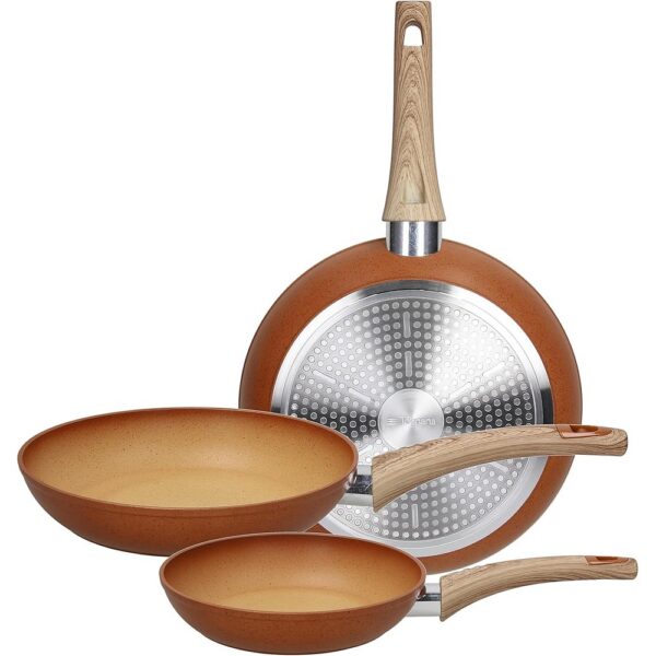 Tognana Frying Pan Set Traditional Stone 3Pc 20/24/28 cm