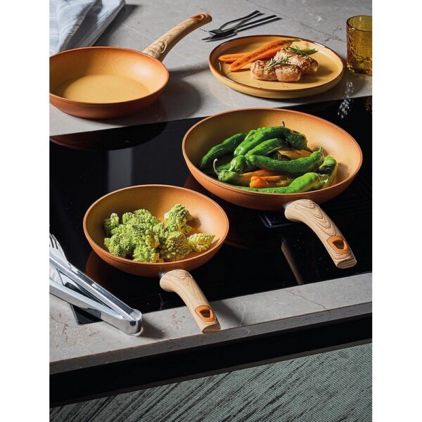 Tognana Frying Pan Set Traditional Stone 3Pc 20/24/28 cm - Image 2