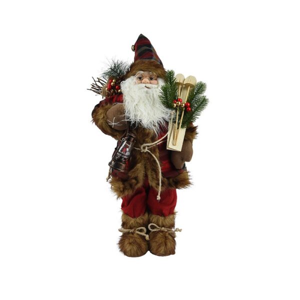 Santa polyester body red coat